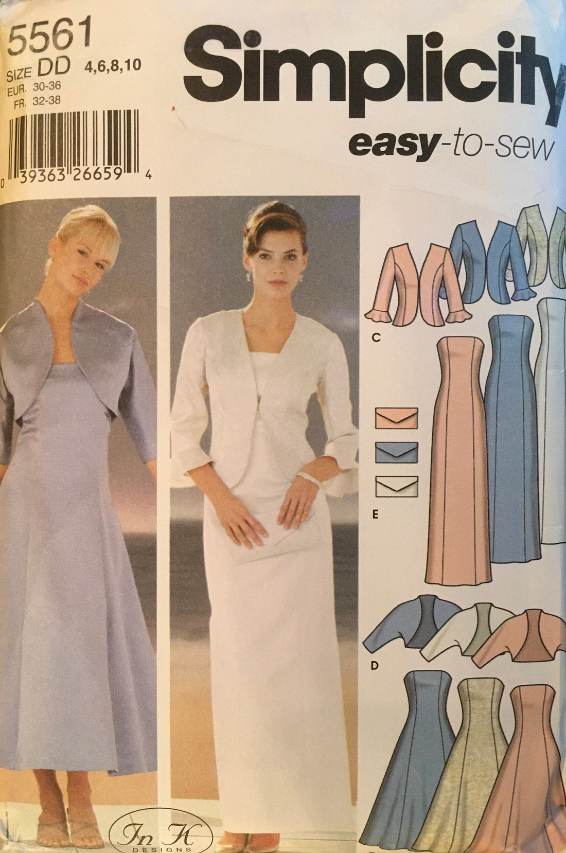 Simplicity 5561 Sewing Pattern (Vintage) CUT