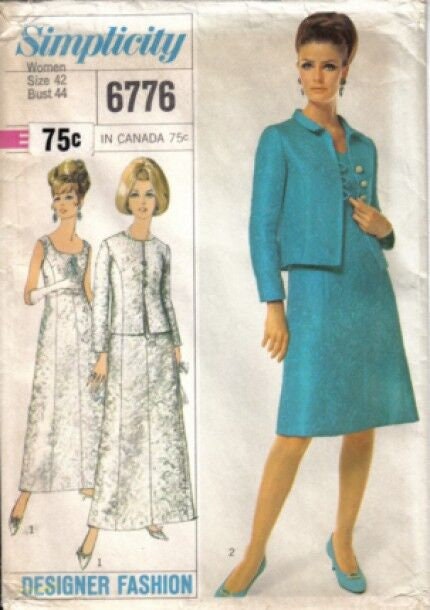 Simplicity 6776 Sewing Pattern (Vintage) UNCUT