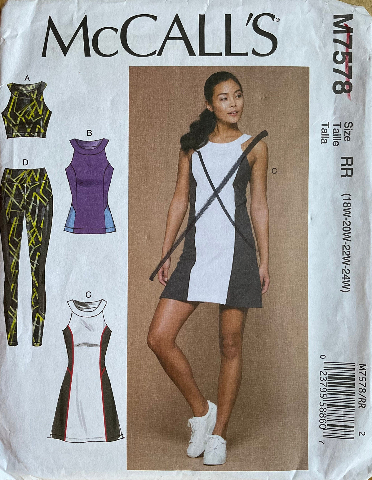 McCall's 7578 Sewing Pattern (Vintage) UNCUT – ANAPACLOTHING