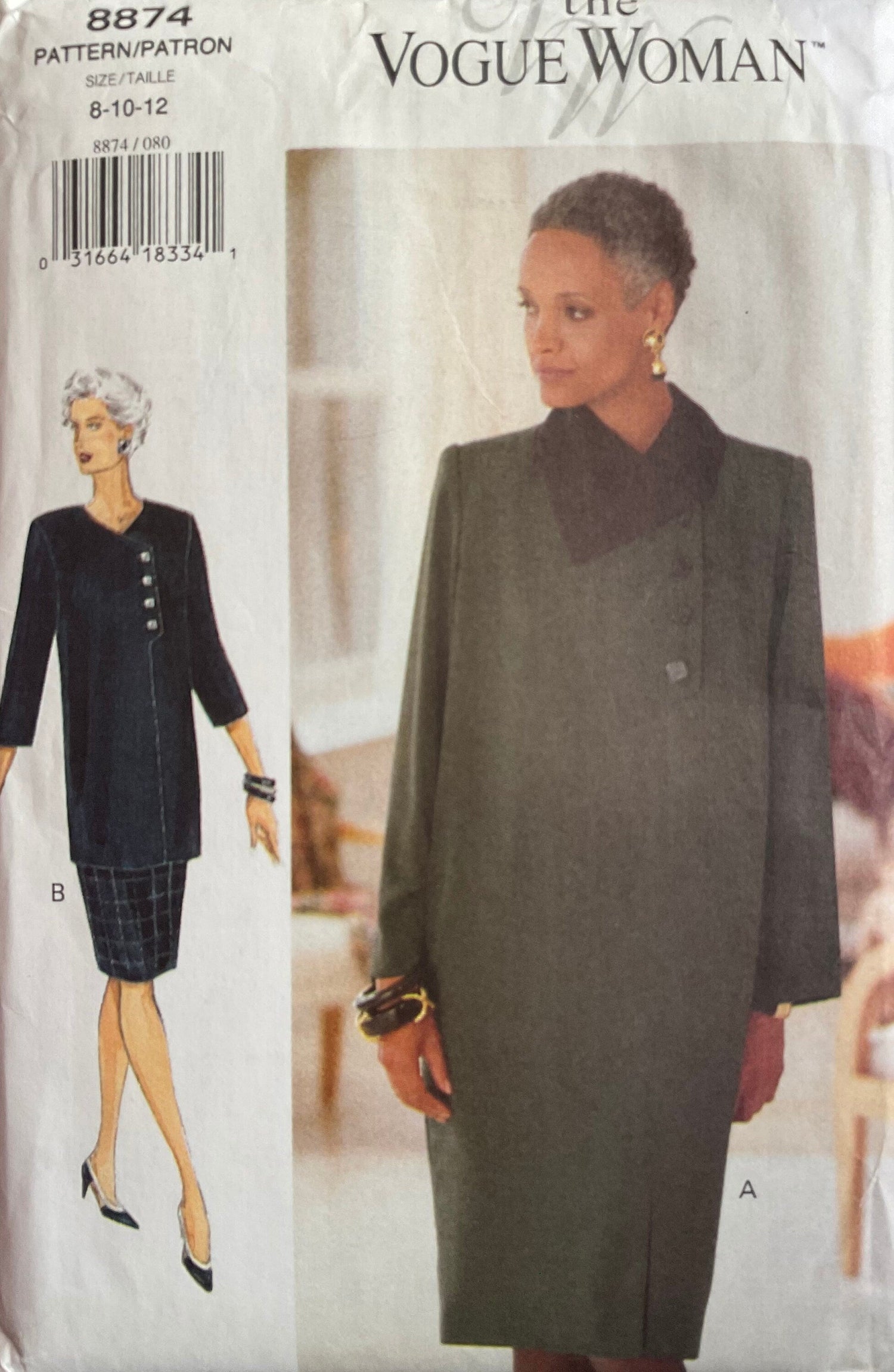 Vogue 8874 Sewing Pattern (Vintage) UNCUT