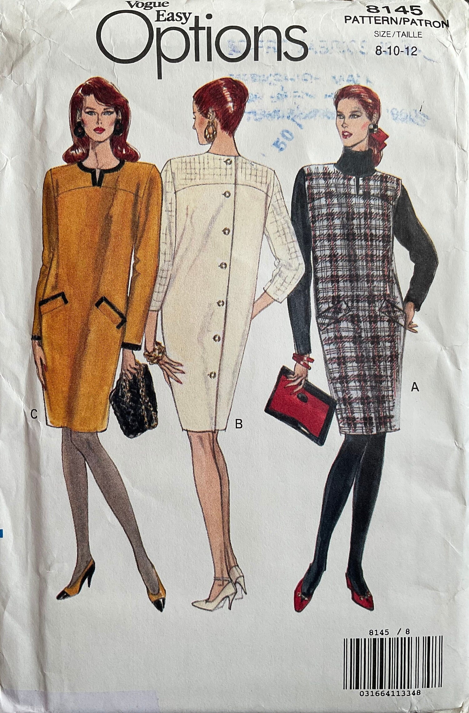 Vogue 8145 Sewing Pattern (Vintage) UNCUT