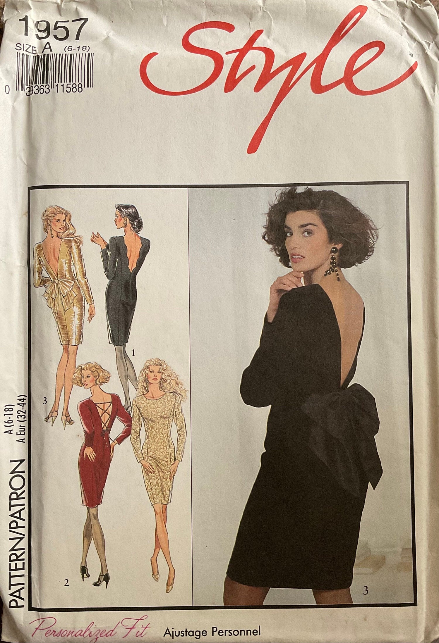 Style 1957 Sewing Pattern (Vintage) UNCUT
