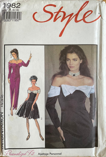 Style 1982 Sewing Pattern (Vintage) UNCUT
