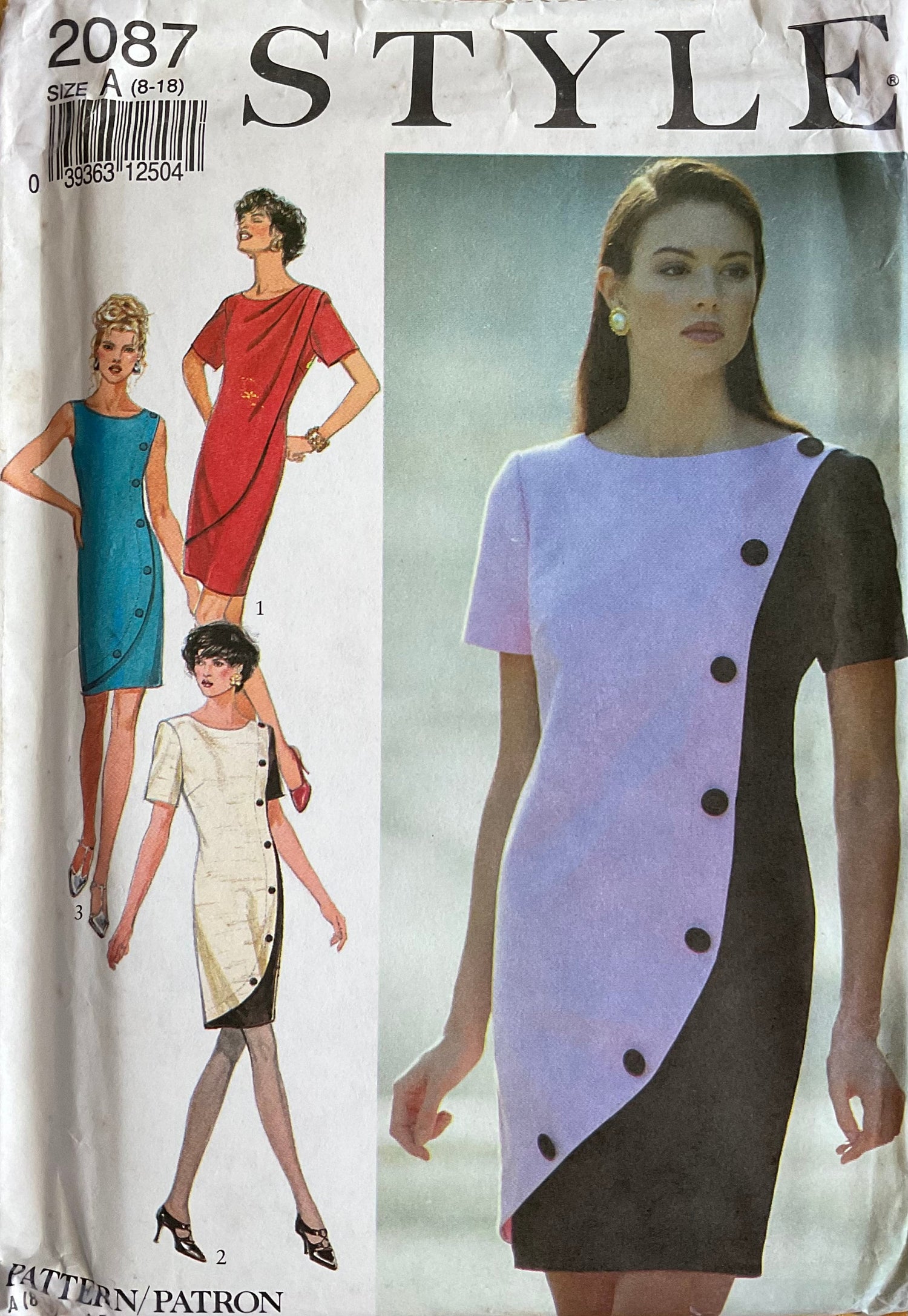 Style 2087 Sewing Pattern (Vintage) UNCUT