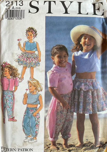 Style 2113 Sewing Pattern (Vintage) UNCUT