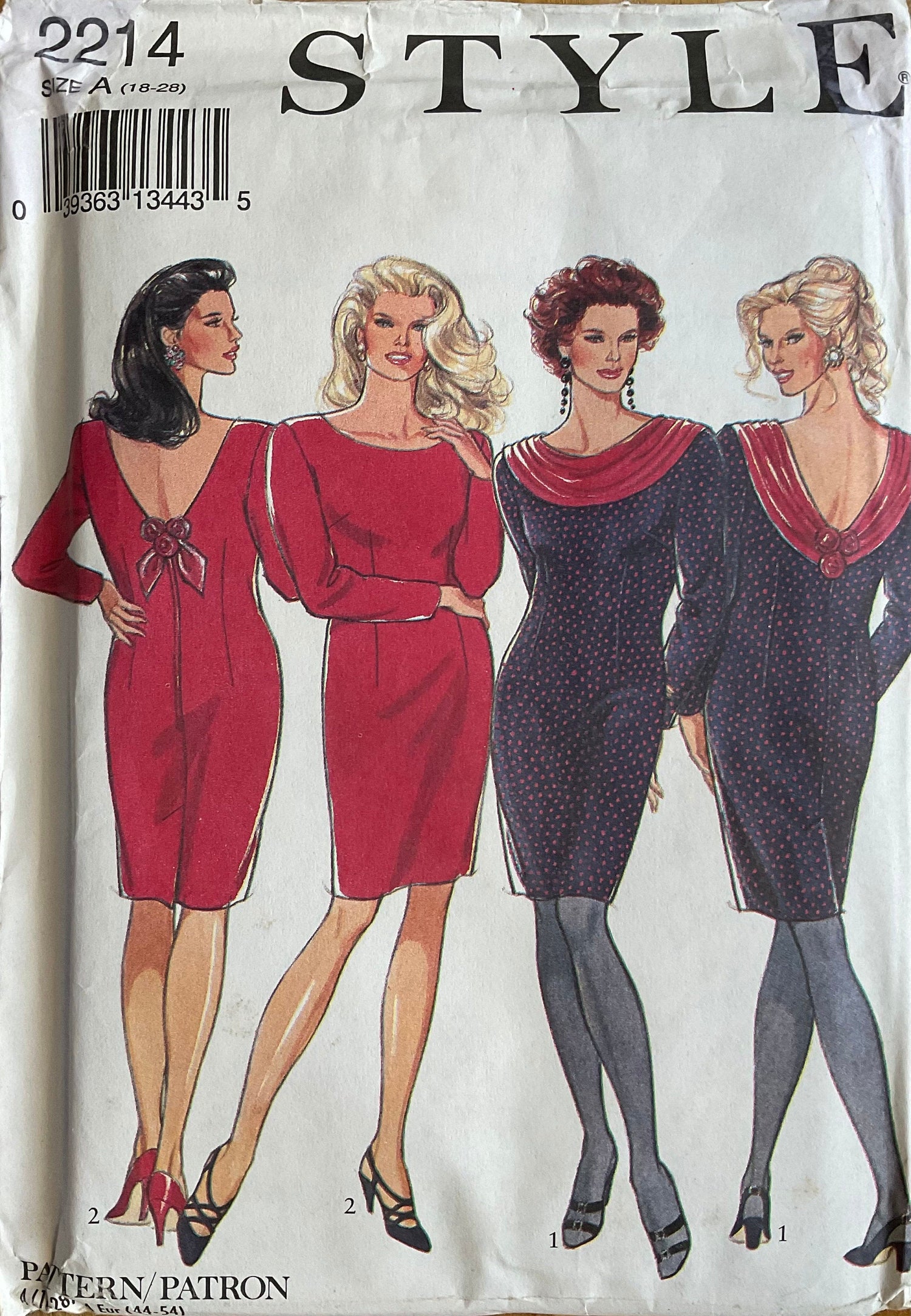 Style 2214 Sewing Pattern (Vintage) UNCUT
