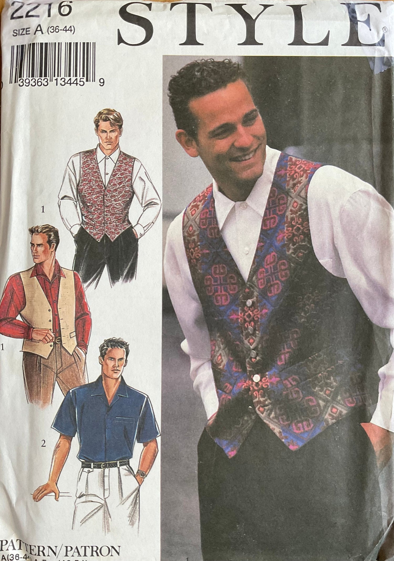 Style 2216 Sewing Pattern (Vintage) UNCUT