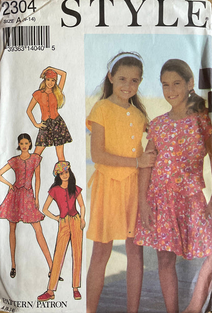 Style 2304 Sewing Pattern (Vintage) UNCUT