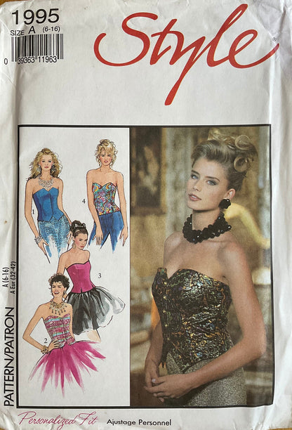Style 1995 Sewing Pattern (Vintage) UNCUT