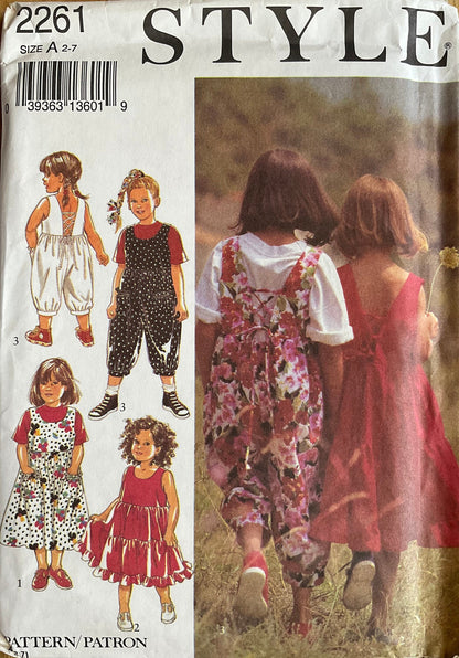 Style 2261 Sewing Pattern (Vintage) UNCUT