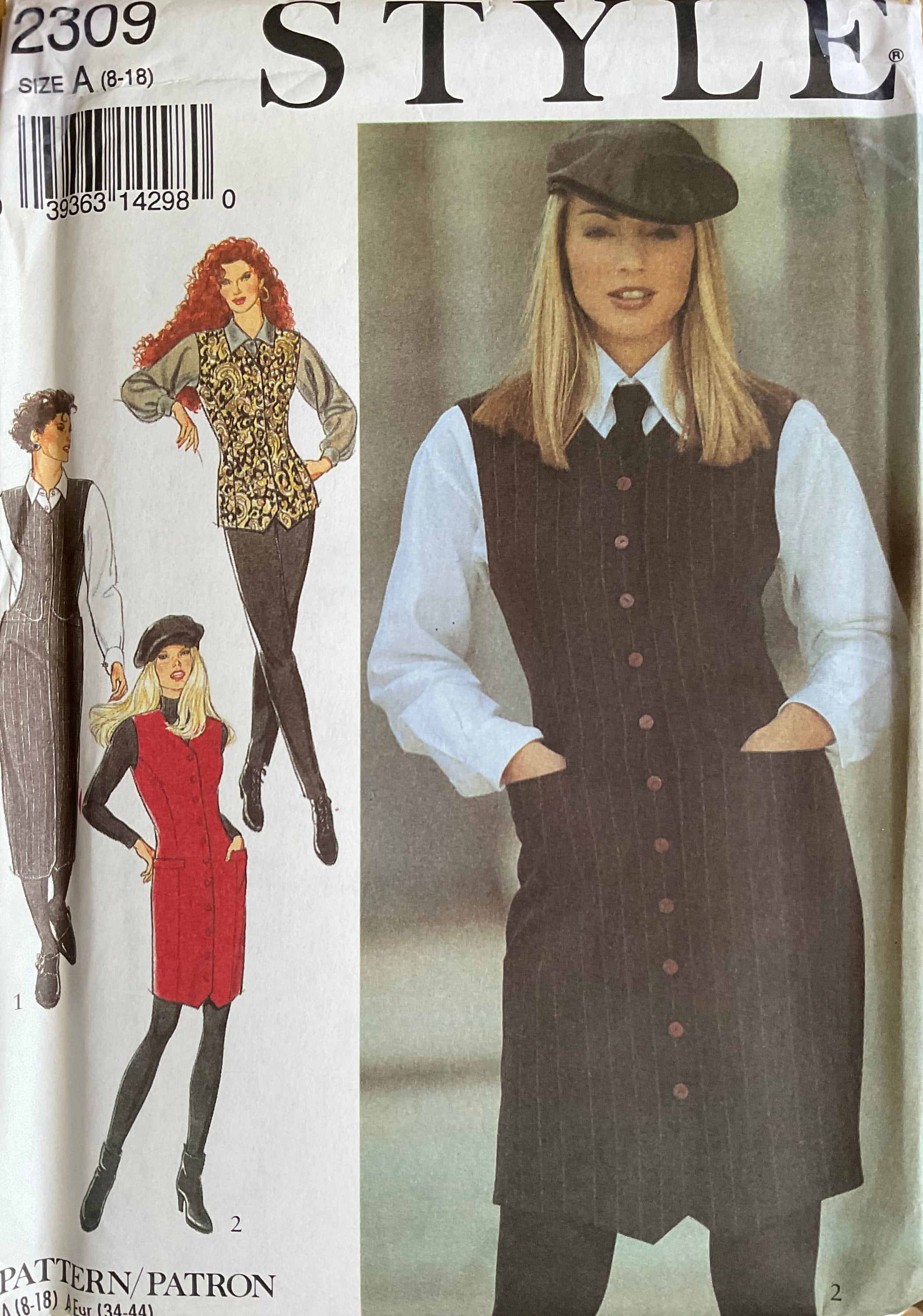 Style 2309 Sewing Pattern (Vintage) UNCUT