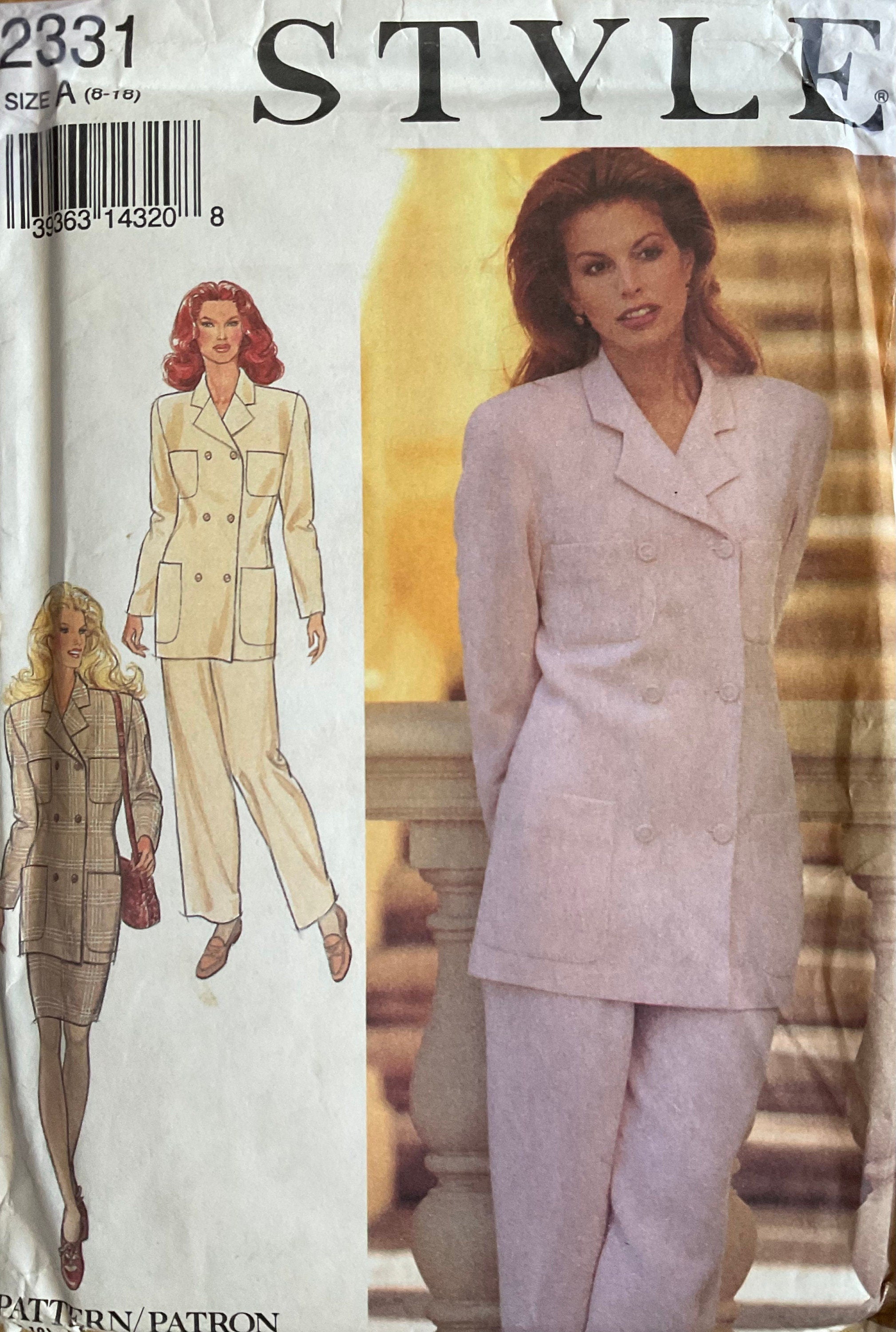 Style 2331 Sewing Pattern (Vintage) UNCUT