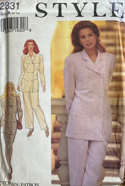Style 2331 Sewing Pattern (Vintage) UNCUT