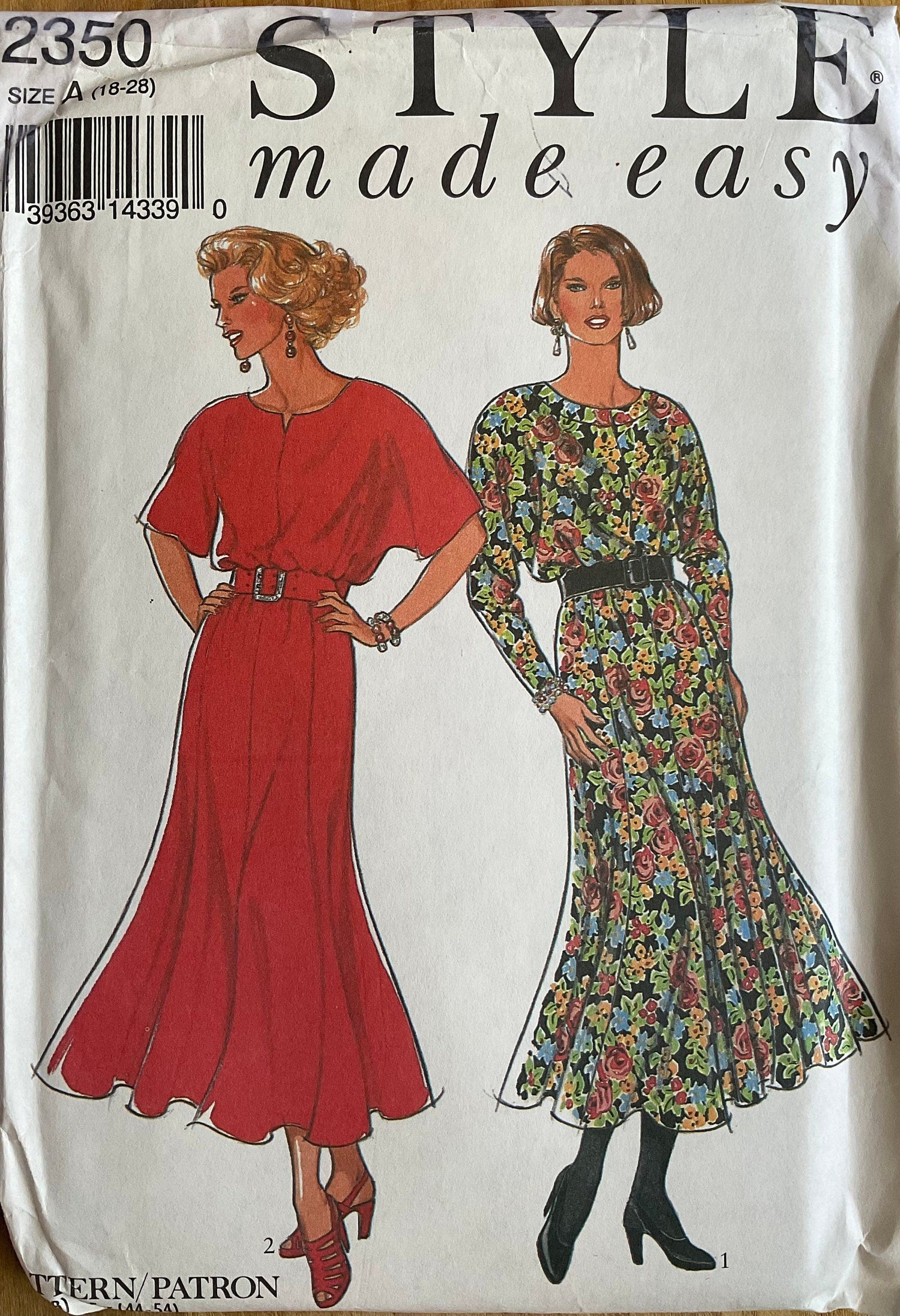 Style 2350 Sewing Pattern (Vintage) UNCUT