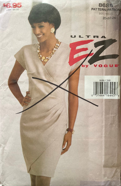 Vogue 8686 Sewing Pattern (Vintage) UNCUT