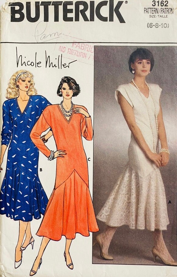 Butterick 3162 Sewing Pattern (Vintage) UNCUT