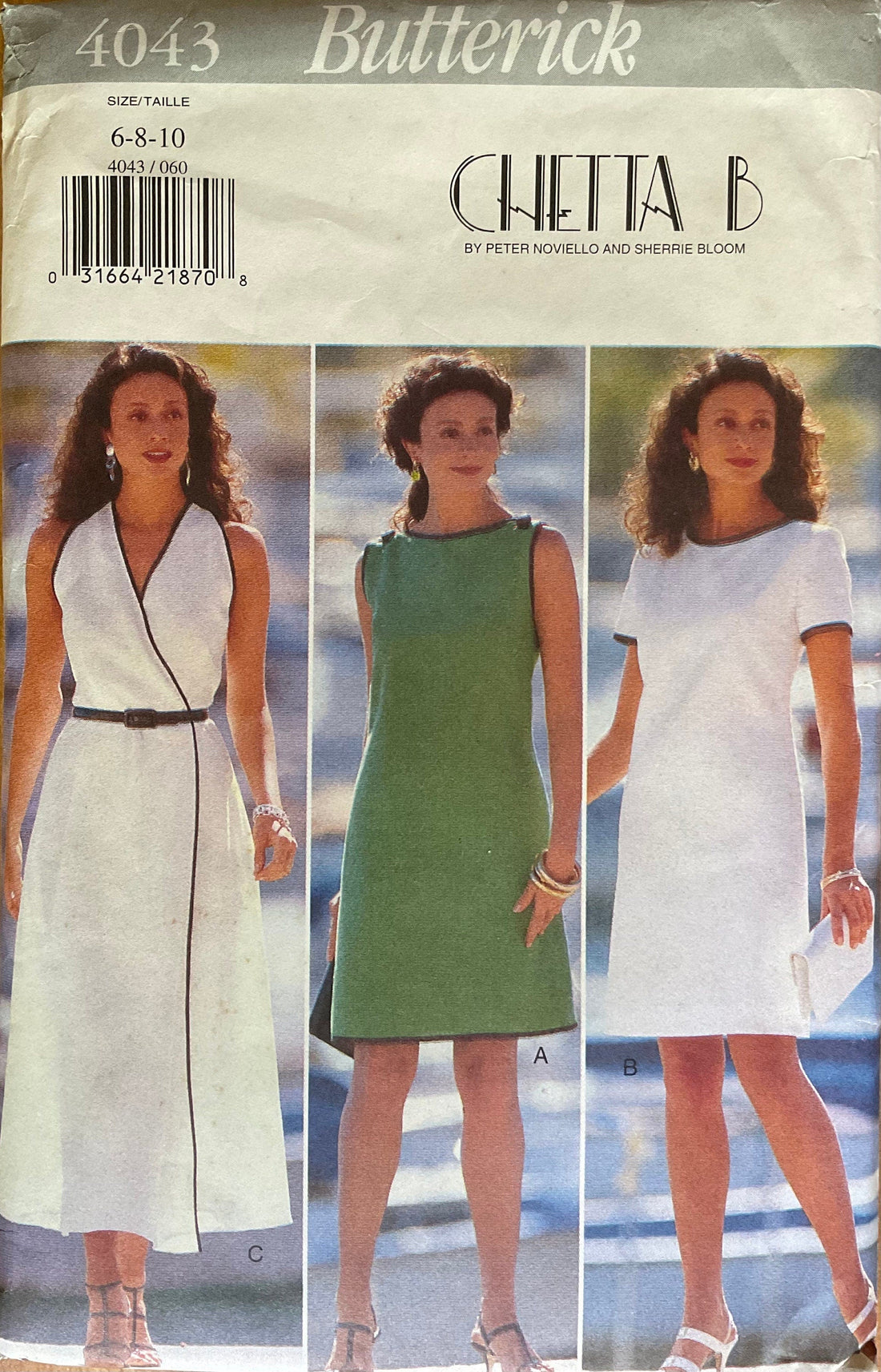 Butterick 4043 Sewing Pattern (Vintage) UNCUT