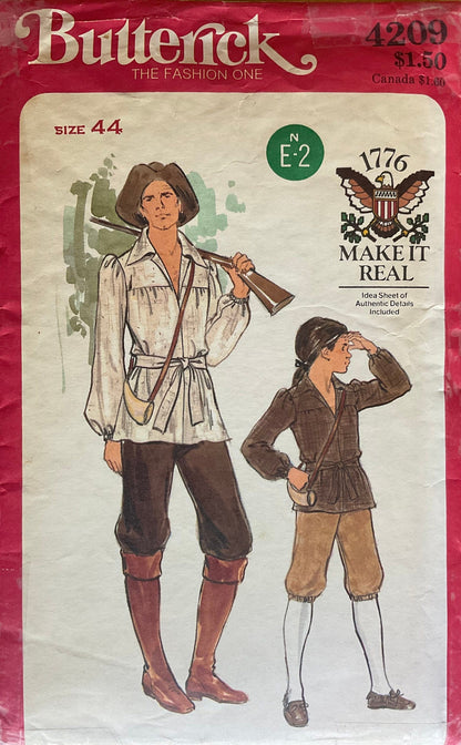 Butterick 4209/10 Sewing Pattern (Vintage) CUT