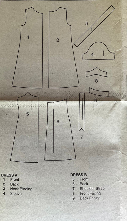 Butterick 4282 Sewing Pattern (Vintage) CUT
