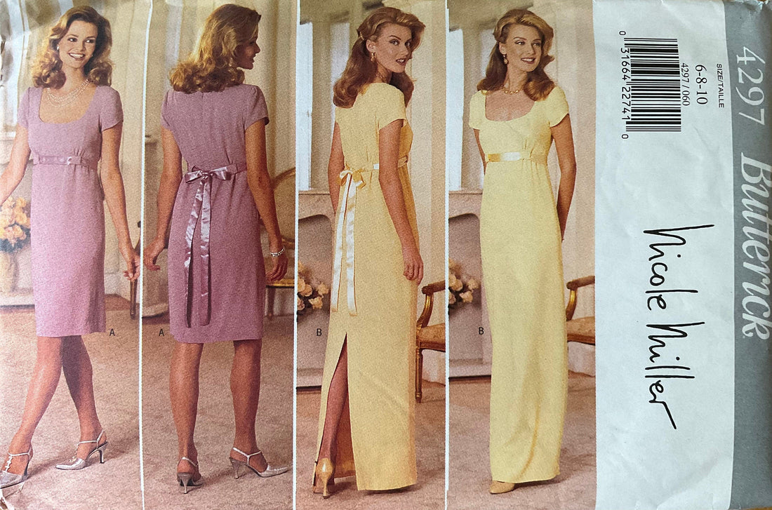 Butterick 4297 Sewing Pattern (Vintage) UNCUT