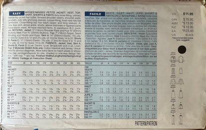 Butterick 4403 Sewing Pattern (Vintage) UNCUT
