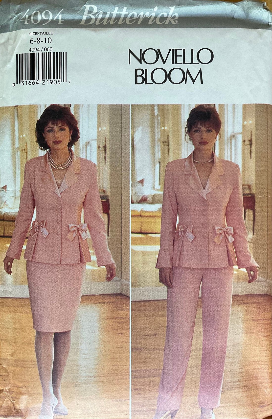 Butterick 4094 Sewing Pattern (Vintage) UNCUT