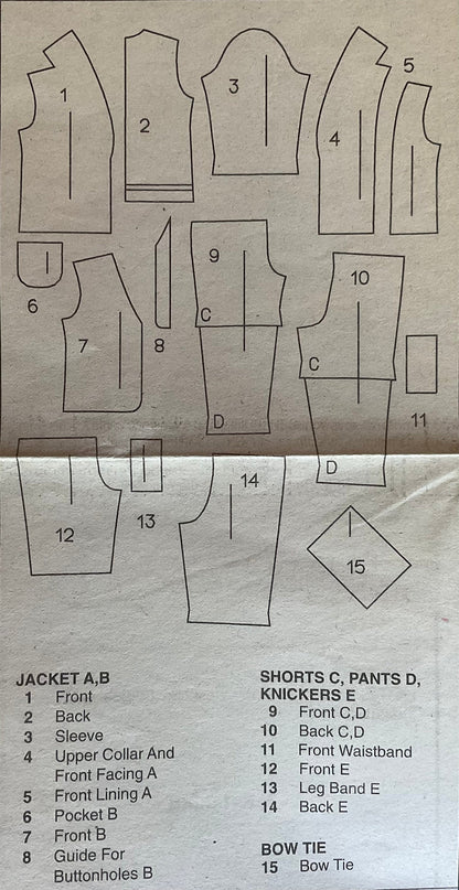 Butterick 4355 Sewing Pattern (Vintage) UNCUT/CUT