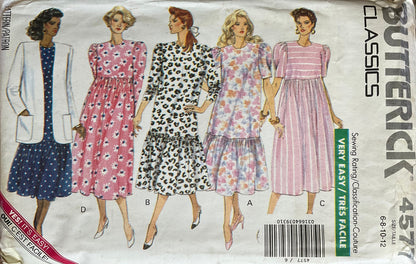 Butterick 4577 Sewing Pattern (Vintage) UNCUT