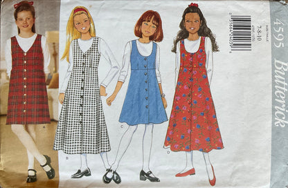 Butterick 4595 Sewing Pattern (Vintage) UNCUT