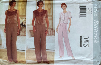 Butterick 4760 Sewing Pattern (Vintage) UNCUT