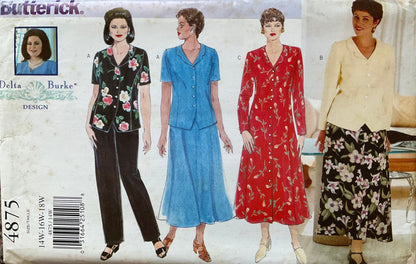 Butterick 4875 Sewing Pattern (Vintage) UNCUT