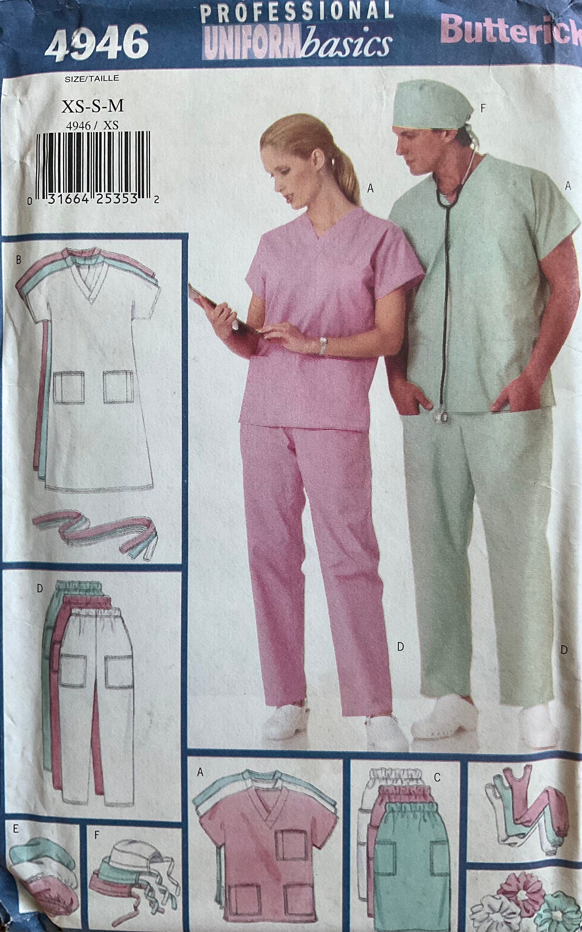 Butterick 4946 Sewing Pattern (Vintage) UNCUT