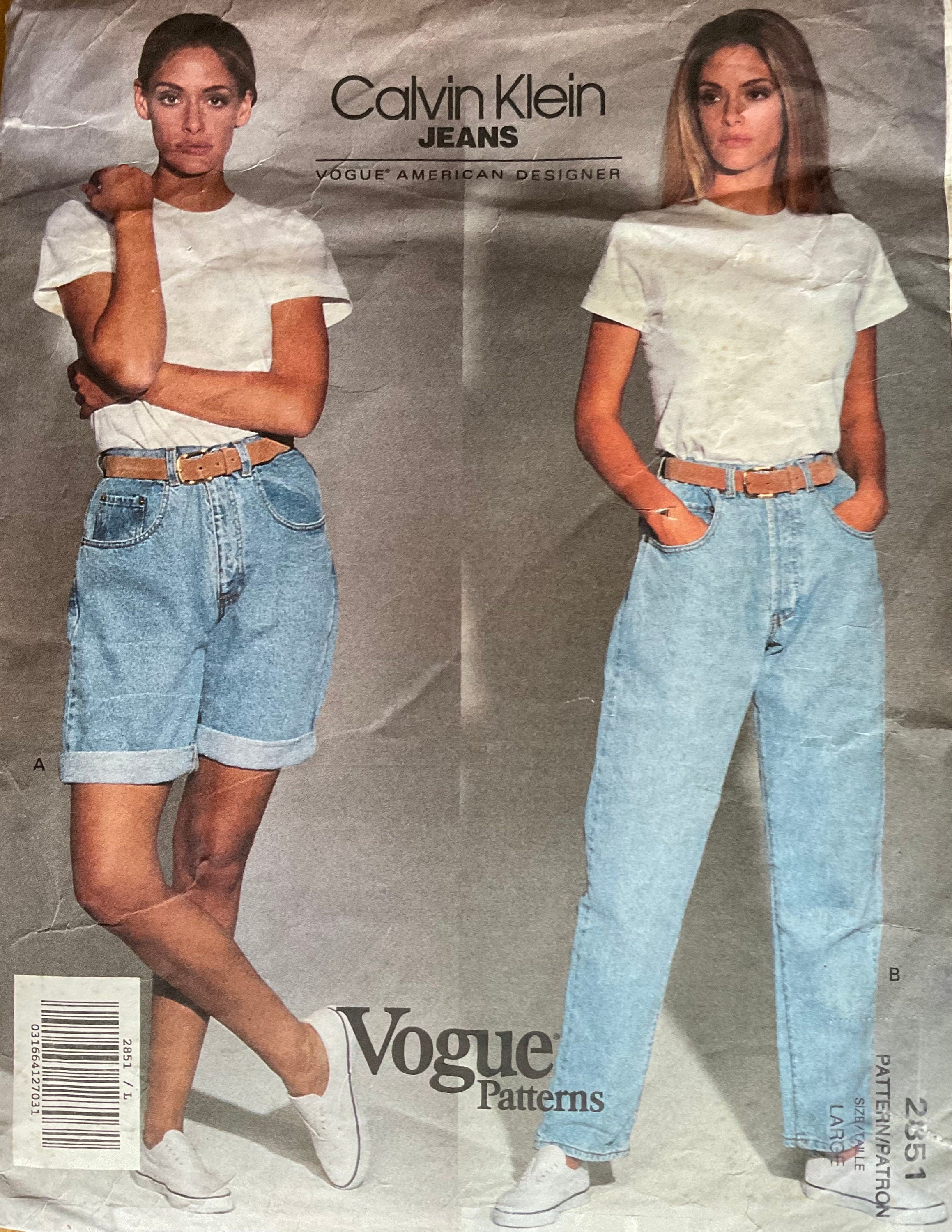 Vogue 2851 Sewing Pattern (Vintage) CUT