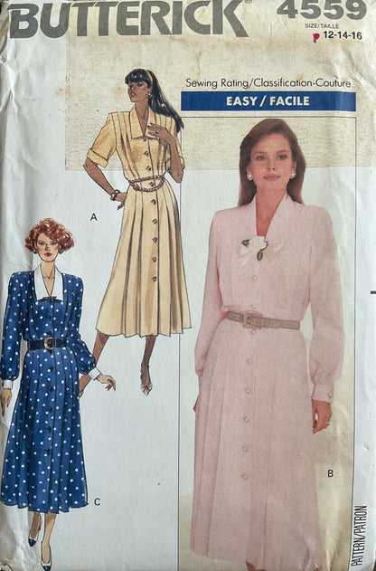 Butterick 4559 Sewing Pattern (Vintage) UNCUT