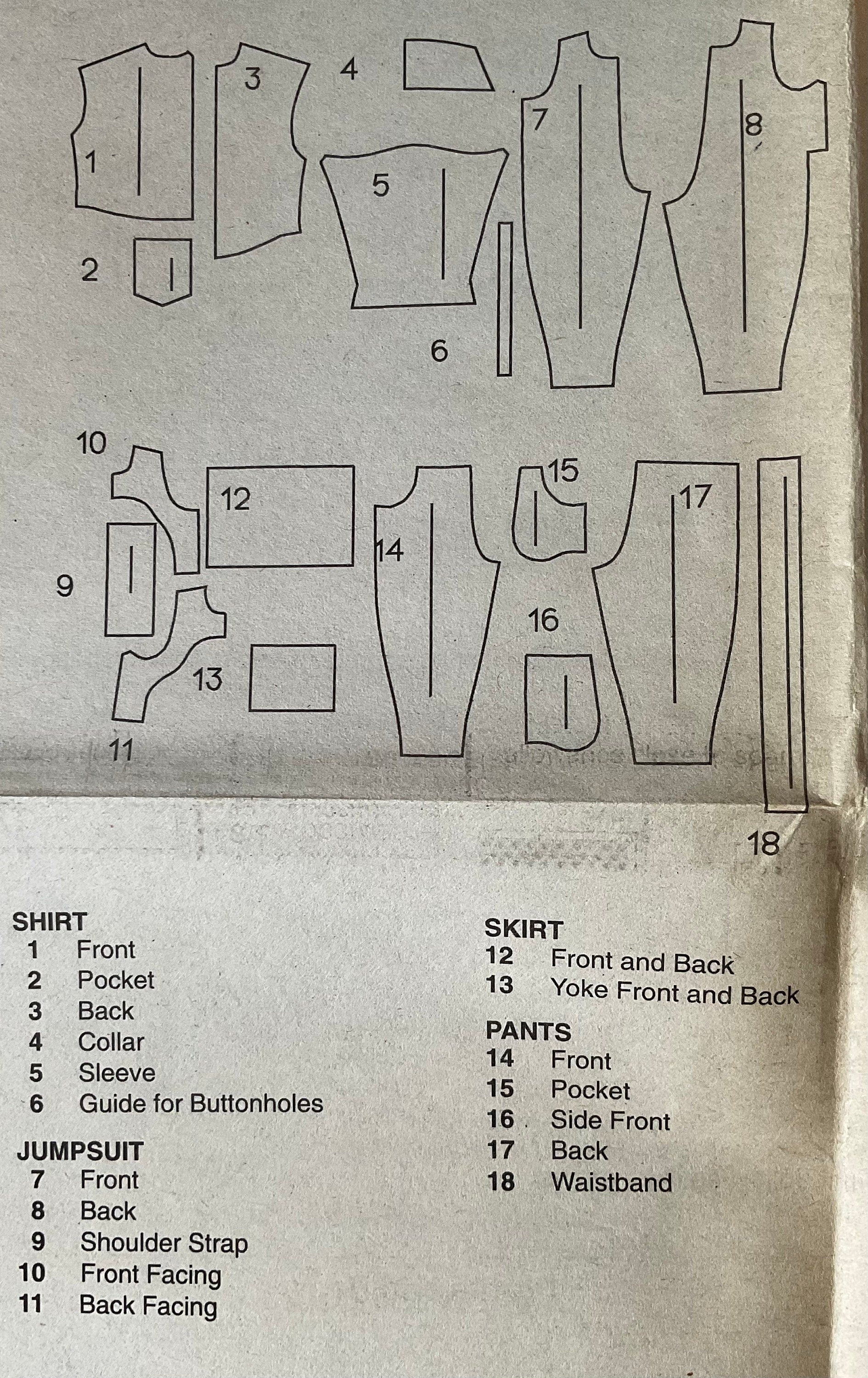 Butterick 4591 Sewing Pattern (Vintage) UNCUT/CUT
