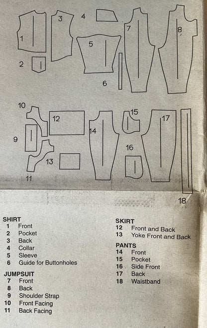 Butterick 4591 Sewing Pattern (Vintage) UNCUT/CUT