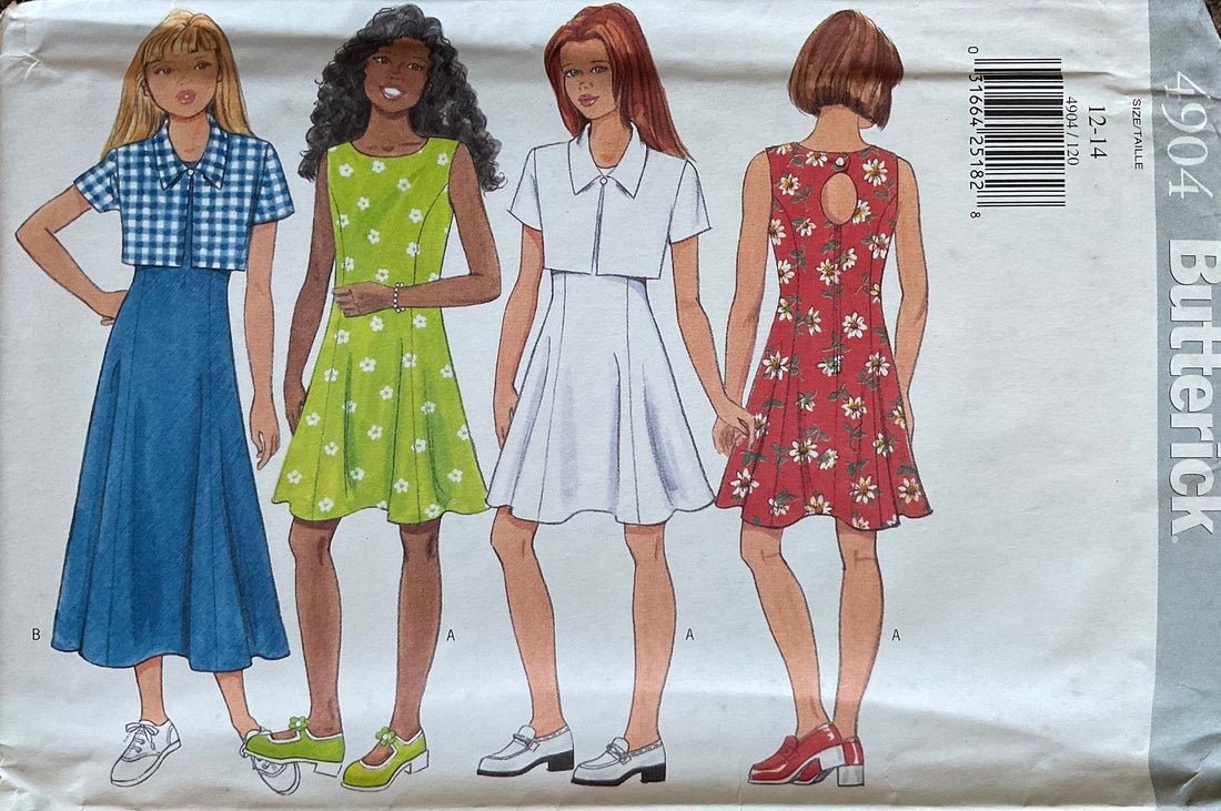 Butterick 4904 Sewing Pattern (Vintage) UNCUT