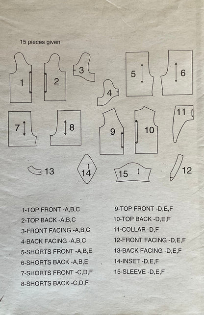 Simplicity 5982 Sewing Pattern (Vintage) CUT