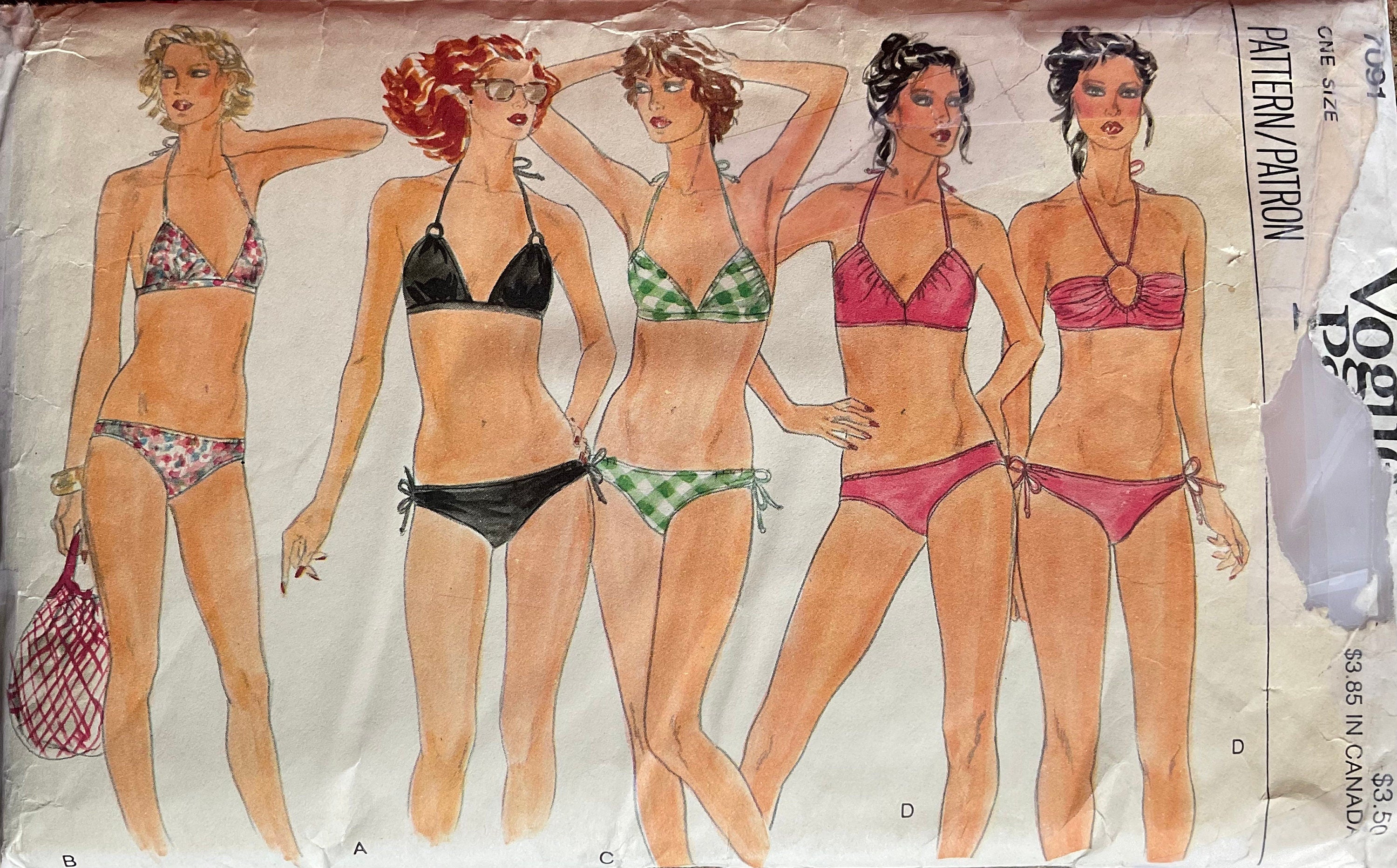 Vogue 7091 Sewing Pattern (Vintage) CUT