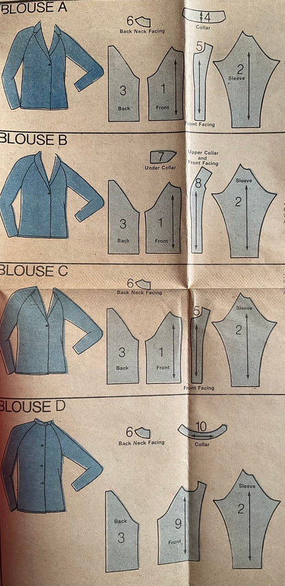 Vogue 7460 Sewing Pattern (Vintage) CUT