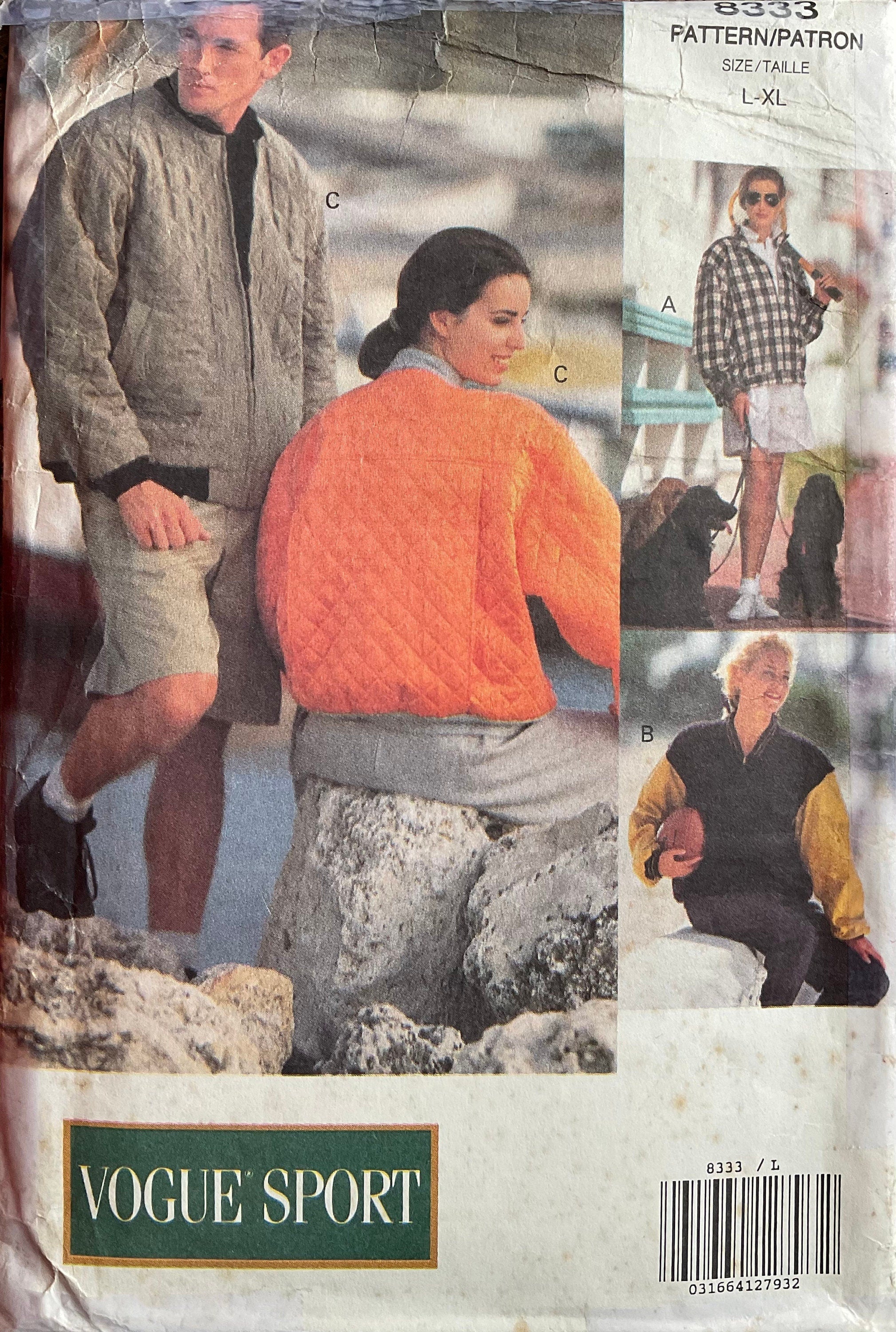 Vogue 8333 Sewing Pattern (Vintage) UNCUT