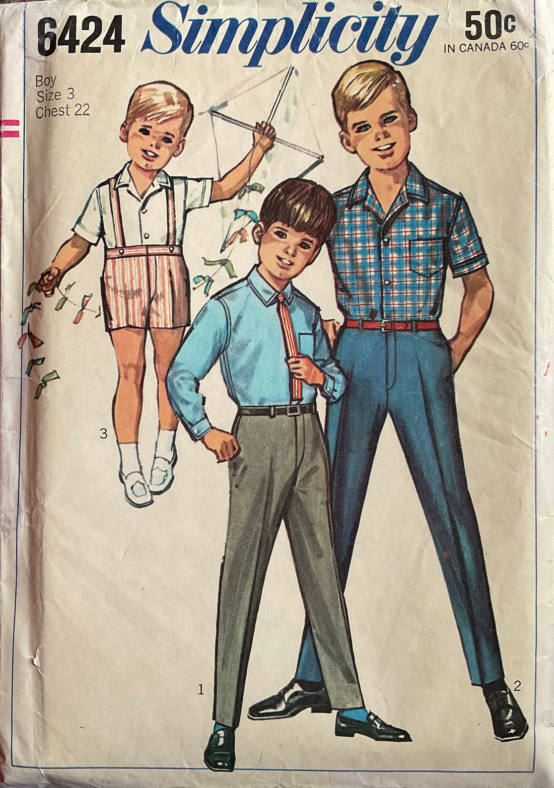 Simplicity 6424 Sewing Pattern (Vintage) UNCUT