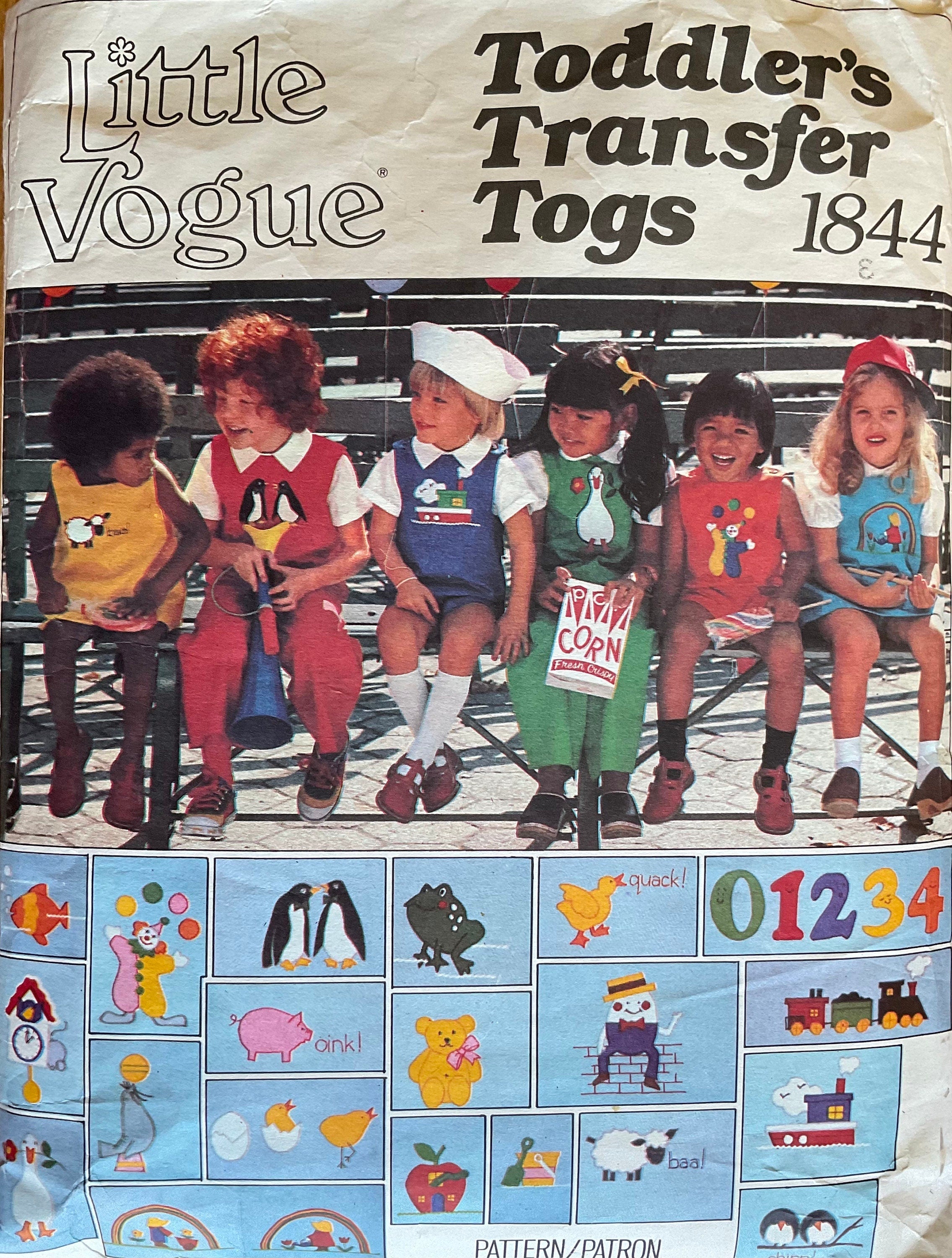 Vogue 1844 Sewing Pattern (Vintage) CUT