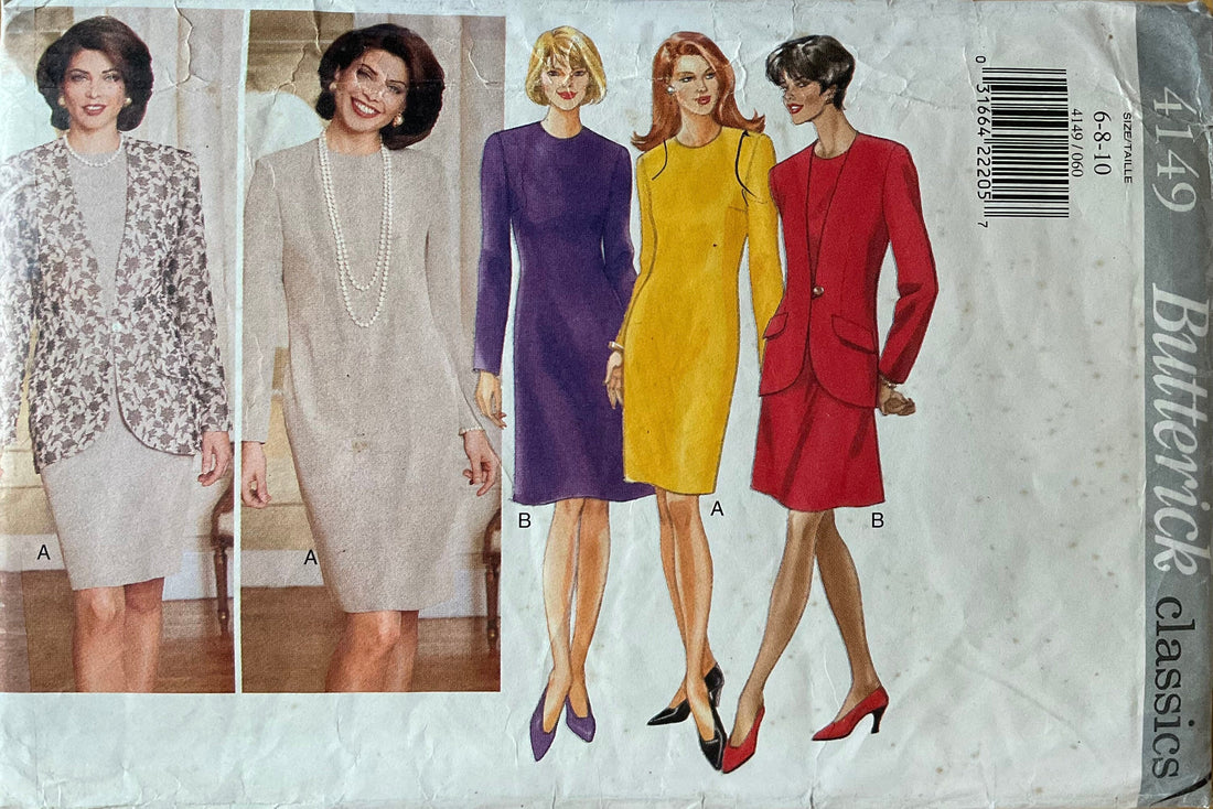 Butterick 4149 Sewing Pattern (Vintage) UNCUT