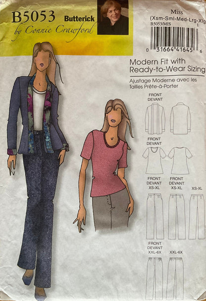 Butterick 5053 Sewing Pattern (Vintage) UNCUT