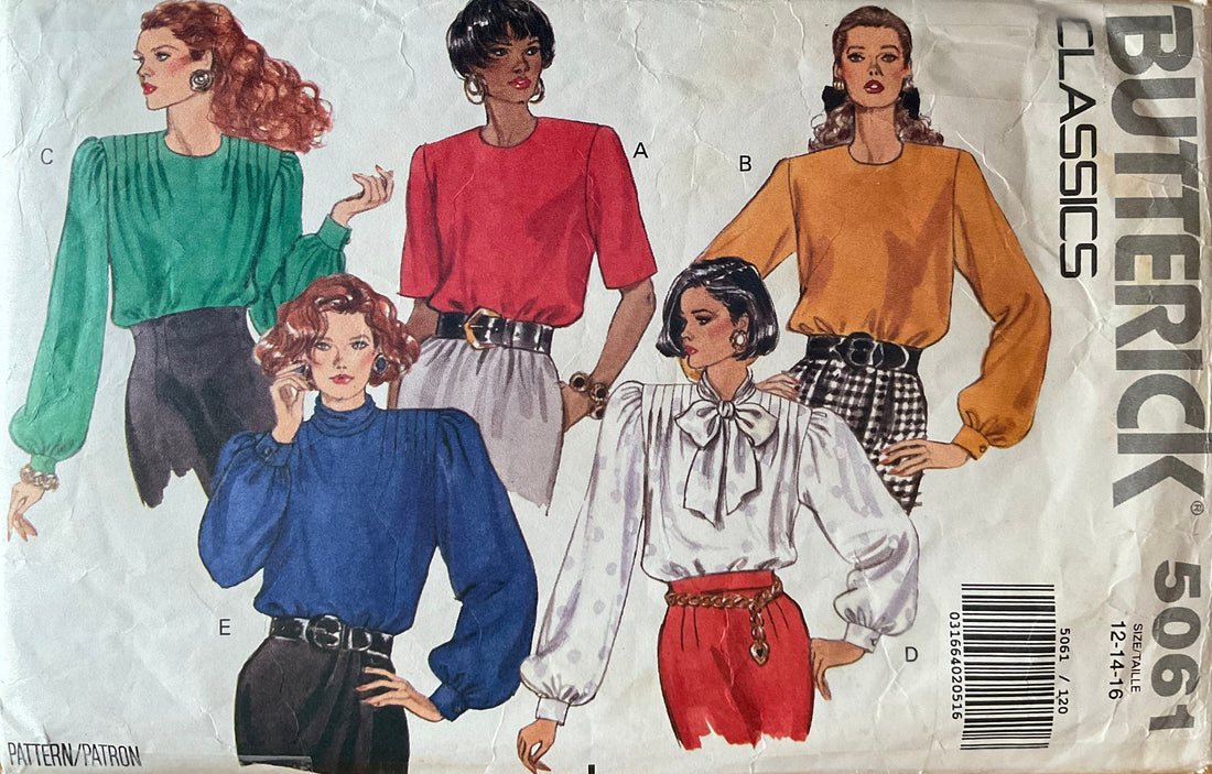 Butterick 5061 Sewing Pattern (Vintage) CUT