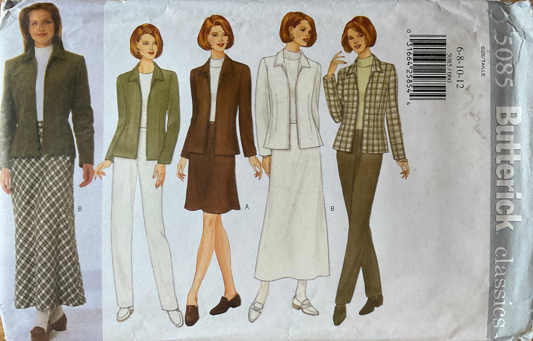 Butterick 5085 Sewing Pattern (Vintage) UNCUT