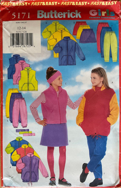Butterick 5171 Sewing Pattern (Vintage) UNCUT