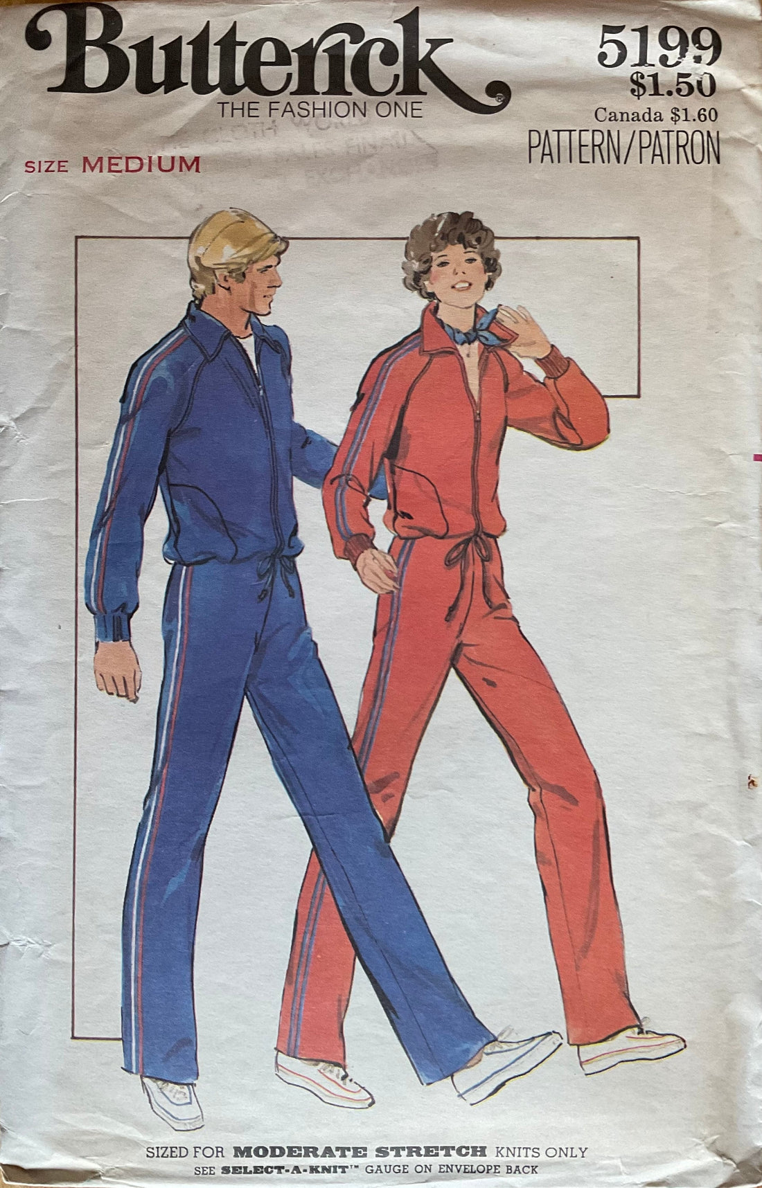 Butterick 5199 Sewing Pattern (Vintage) CUT
