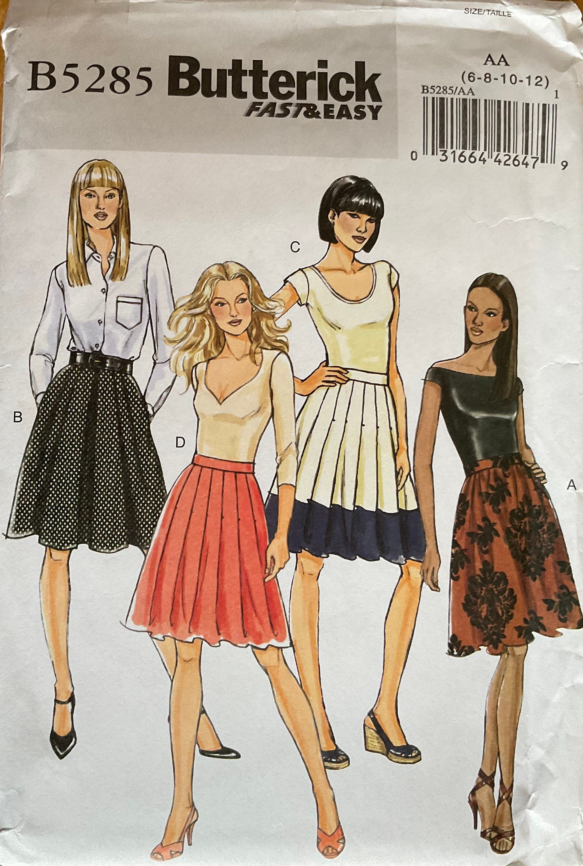 Butterick 5285 Sewing Pattern (Vintage) UNCUT